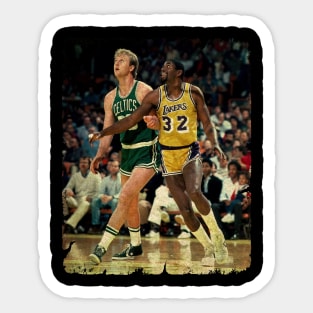 Magic & Larry. Game Changers! Sticker